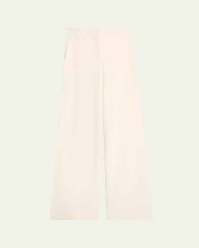 Ponte Wide Leg Trousers